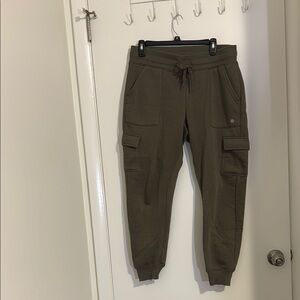 Women’s Balance Olive Green Cargo Joggers